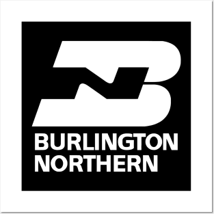 Burlington Northern Railroad Posters and Art